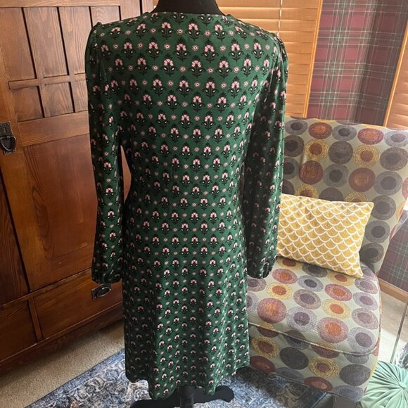 Boden Long Sleeve Jersey Wrap Dress - Picture 5 of 8